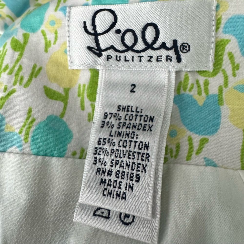 Lilly Pulitzer mini skirt size 2 - Picture 4 of 4